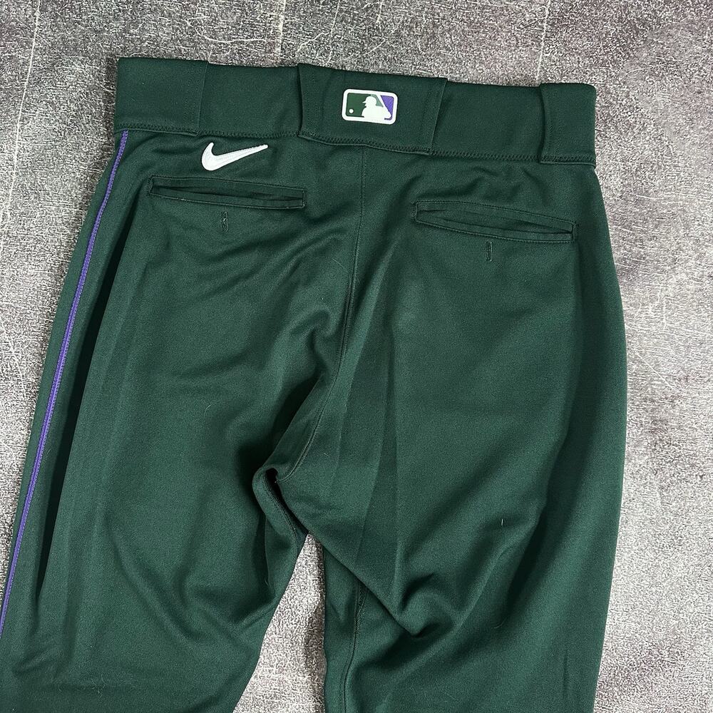 2022 Nike Colorado Rockies Kyle Freeland City Connect Game Worn Pants Sz 34 X 38 - Picture 5 of 6